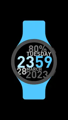 Huge Watch Face screenshot 4