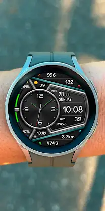 Hybrid MONUMA Watch face screenshot 5