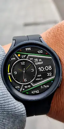 Hybrid MONUMA Watch face screenshot 4