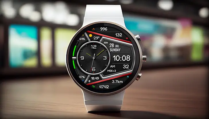 Hybrid MONUMA Watch face screenshot 2