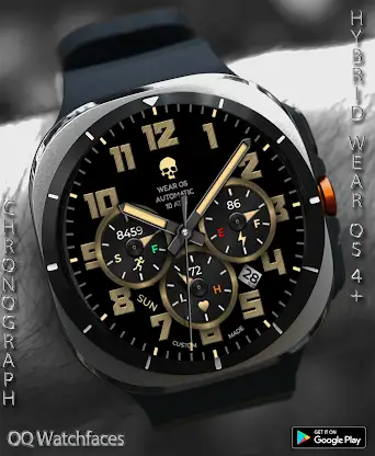 Chronograph Hybrid Wear OS 5+ screenshot 4
