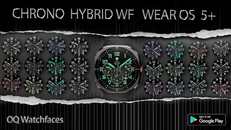 Chronograph Hybrid Wear OS 5+ screenshot 7