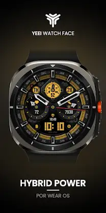 Hybrid power: Watch Face screenshot 1