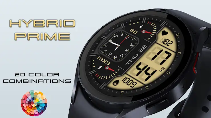 Hybrid Prime Watch Face screenshot 3