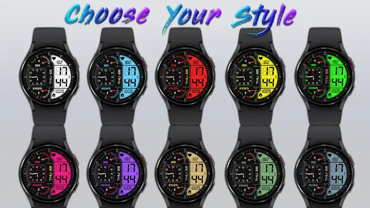 Hybrid Prime Watch Face screenshot 1