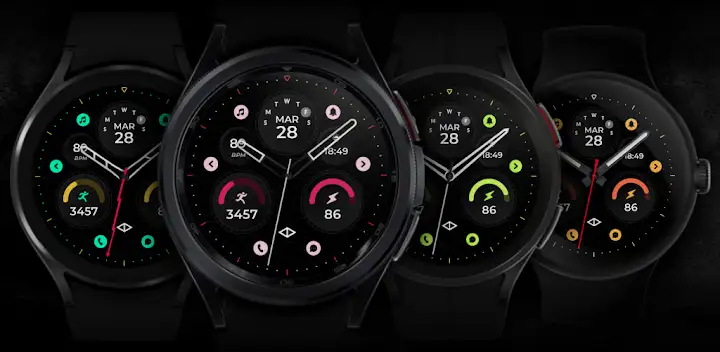 Illusive Dark Watch Face — Android app banner