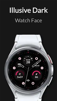 Illusive Dark Watch Face screenshot 2