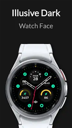 Illusive Dark Watch Face screenshot 3