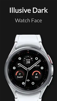 Illusive Dark Watch Face screenshot 8