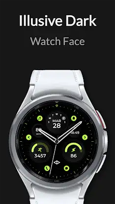 Illusive Dark Watch Face screenshot 1