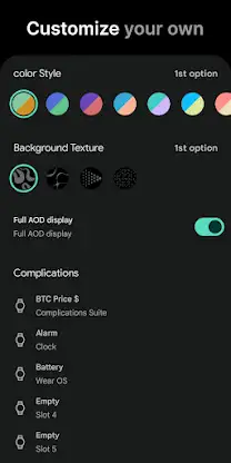 Ilusion aura: Watch Face screenshot 4