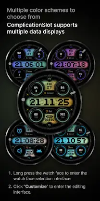 Ilusion aura: Watch Face screenshot 2