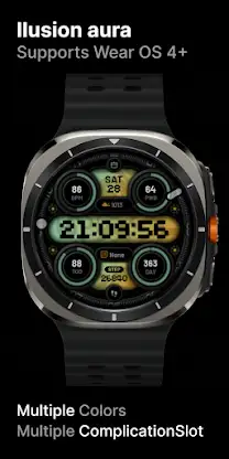 Ilusion aura: Watch Face screenshot 1