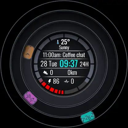 iMDC 035 Watch Face screenshot 2
