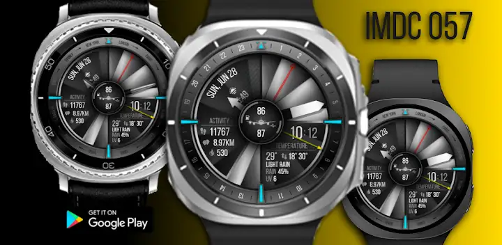iMDC 057 Watch Face — Android app banner