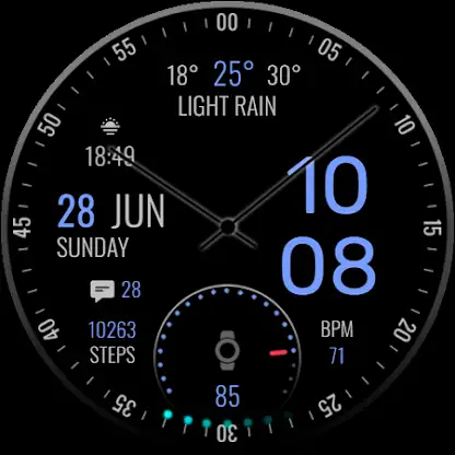 iMDC 063 Oled Opt Watch Face screenshot 2