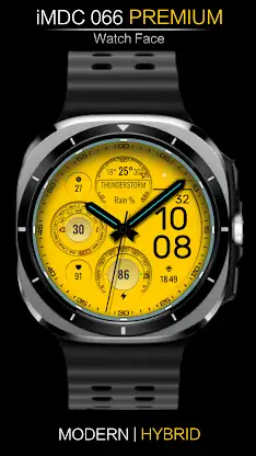 iMDC 066 BOLD HYB WATCH FACE screenshot 1