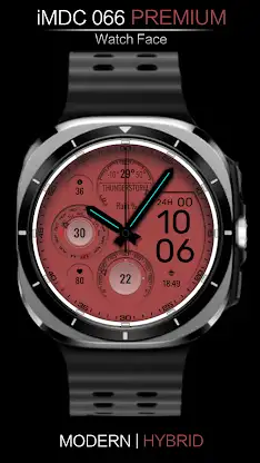 iMDC 066 BOLD HYB WATCH FACE screenshot 4