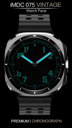 iMDC 070 Vintage Watch Face screenshot 4