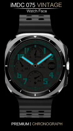 iMDC 070 Vintage Watch Face screenshot 2
