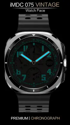 iMDC 070 Vintage Watch Face screenshot 3