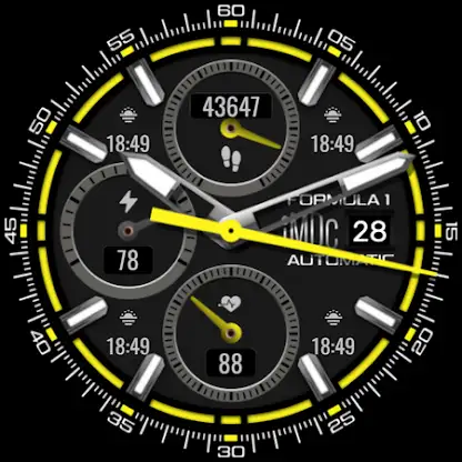 IMDC 072 Premium Watch Face screenshot 2