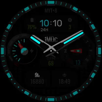 iMDC 073 Tactical Watch Face screenshot 2