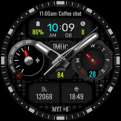 iMDC 073 Tactical Watch Face screenshot 1