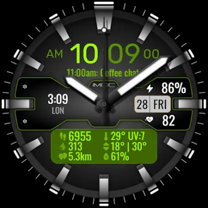 iMDC 078 Ultra Hyb Watch Face screenshot 3