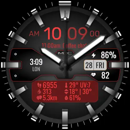 iMDC 078 Ultra Hyb Watch Face screenshot 7
