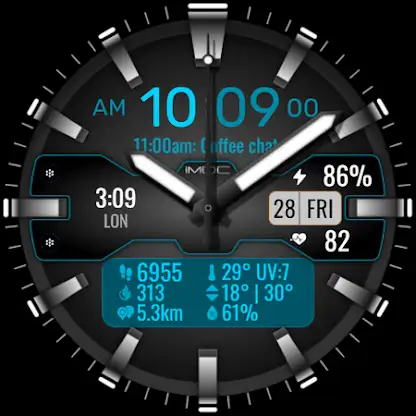 iMDC 078 Ultra Hyb Watch Face screenshot 5