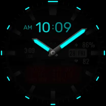 iMDC 078 Ultra Hyb Watch Face screenshot 8