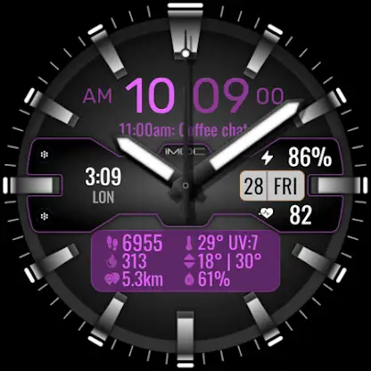 iMDC 078 Ultra Hyb Watch Face screenshot 6