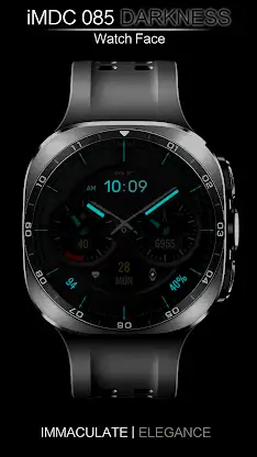 iMDC 085 Darkness Watch Face screenshot 8
