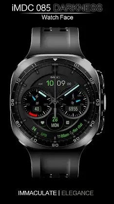 iMDC 085 Darkness Watch Face screenshot 5