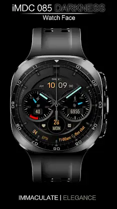 iMDC 085 Darkness Watch Face screenshot 3