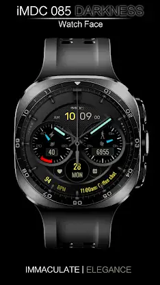 iMDC 085 Darkness Watch Face screenshot 4
