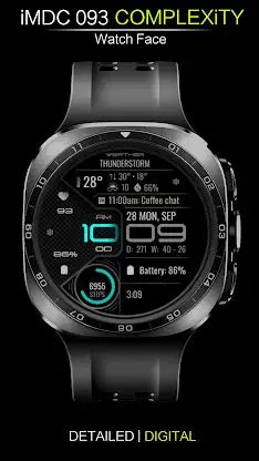 iMDC 093 Complexity Watch Face screenshot 2