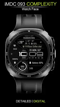 iMDC 093 Complexity Watch Face screenshot 6