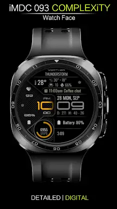 iMDC 093 Complexity Watch Face screenshot 3