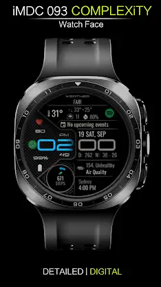 iMDC 093 Complexity Watch Face screenshot 5