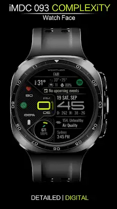 iMDC 093 Complexity Watch Face screenshot 1