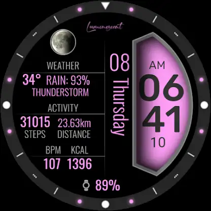 iMDC Luminescent Watch Face screenshot 7