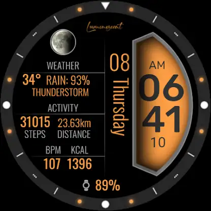 iMDC Luminescent Watch Face screenshot 3