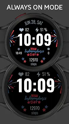 4th of July Watchface screenshot 7