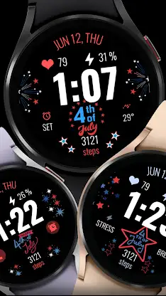 4th of July Watchface screenshot 6