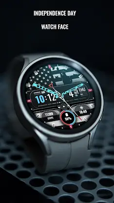 Independence Day Watch Face screenshot 2