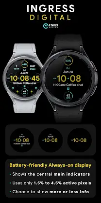 Ingress Digital - watch face screenshot 4