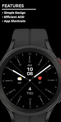 Interinight - watch face screenshot 2