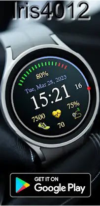 Iris4012 Digital Watch Face screenshot 4